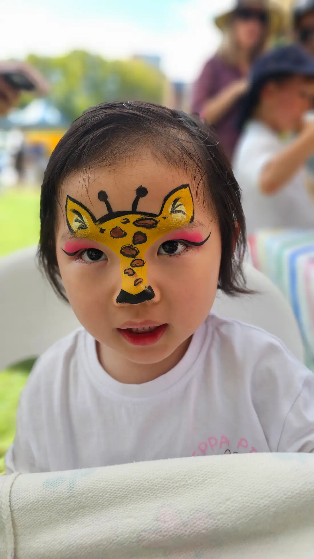 Kids face painting at Western Sydney birthday party